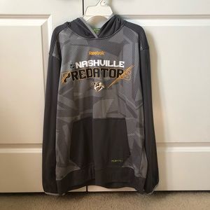 Reebok Nashville Predators Center Ice Sweatshirt